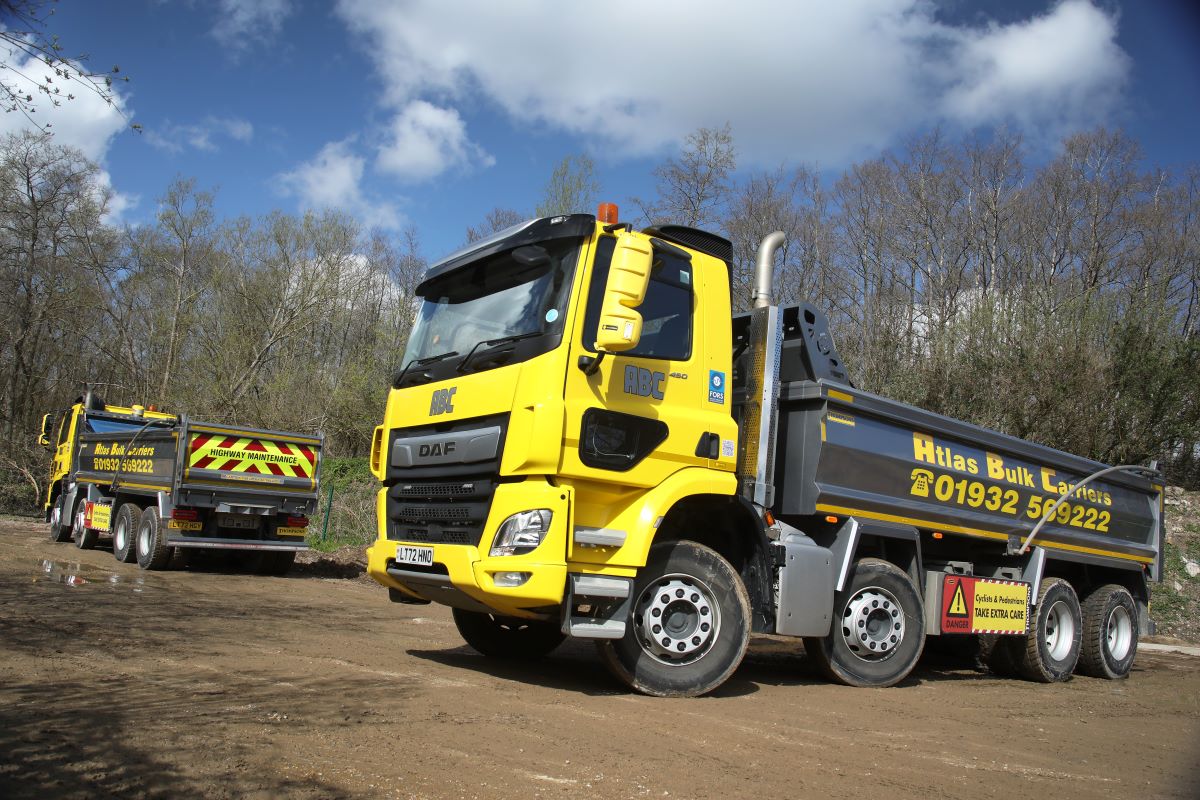 Our 8-wheel tippers successfully removed 120 loads of Muck.